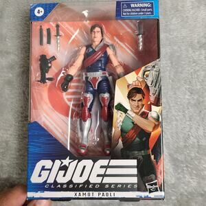 Hasbro G.I.Joe 6 in Scale‎ Classified Series Xamot Paoli Action Figure
